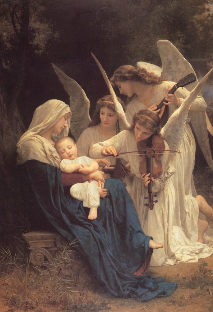 Song of the Angels by William-Adolphe Bouguereau