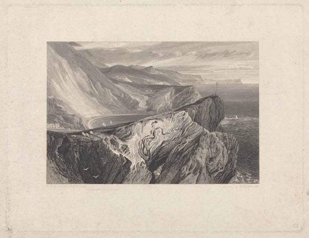 Lulworth Cove, Dorset by William Bernard Cooke