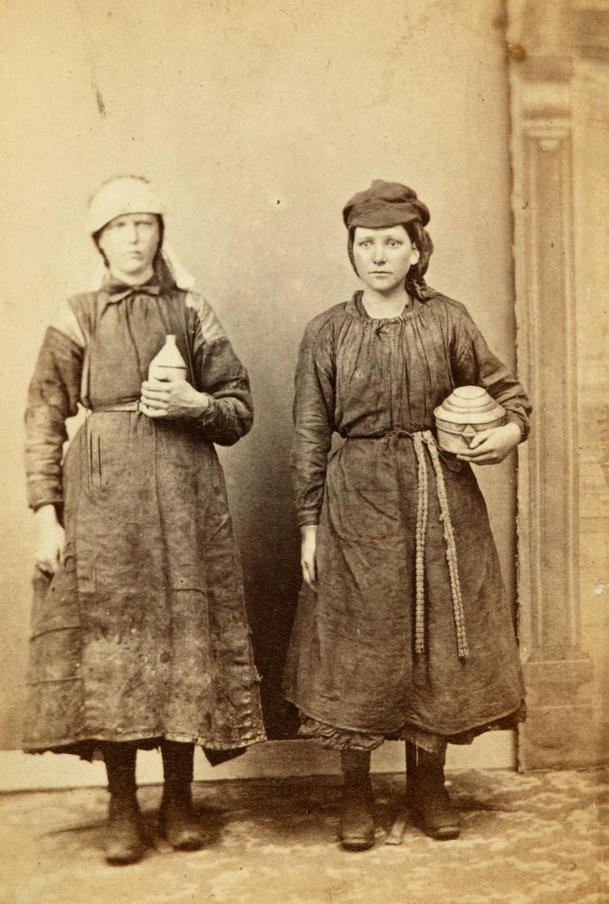 Workers from the Tredegar Iron Works, Wales