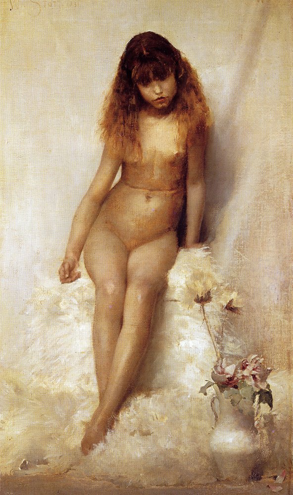 Wild Flower, 1881 by William Edward Stott