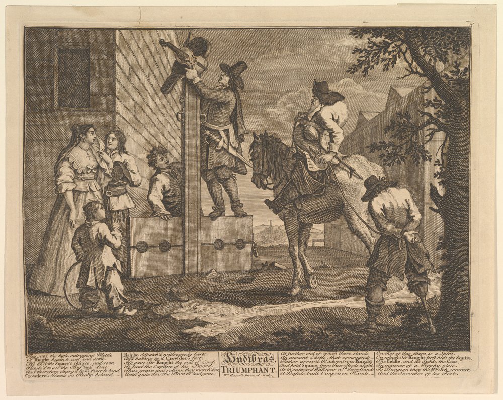 Hudibras Triumphant Twelve Large Illustrations for Samuel Butler's ...