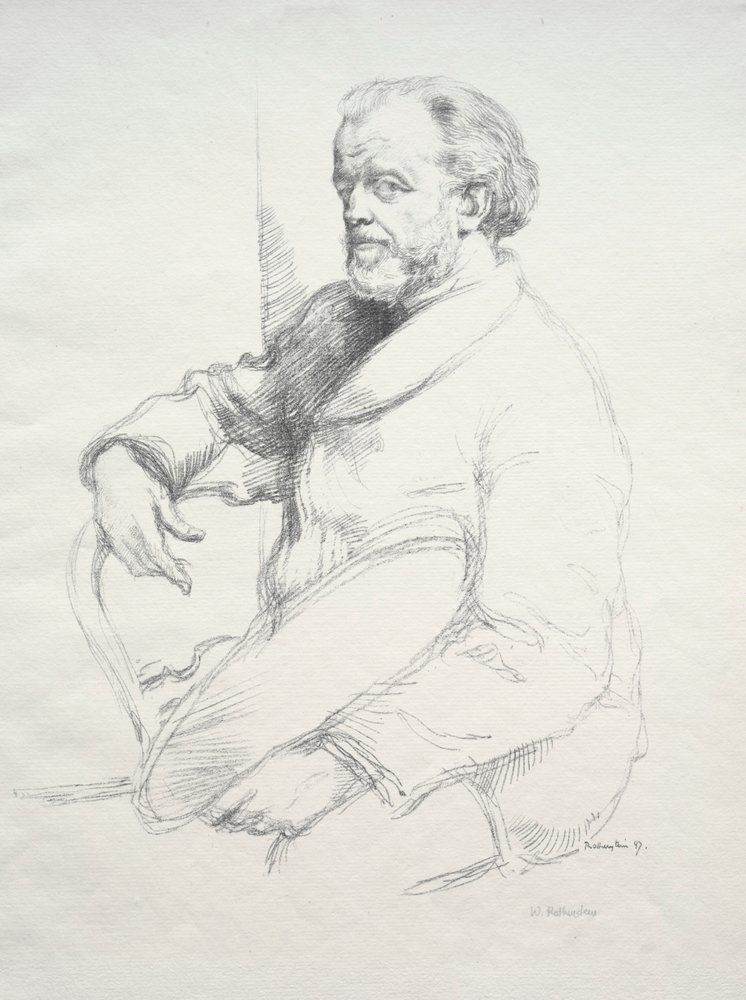 Henri Fantin-Latour, 1897 by William Rothenstein