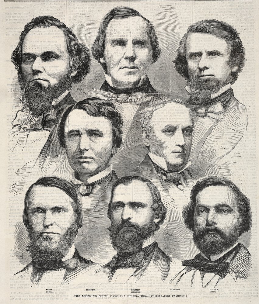 The Seceding South Carolina Delegation by Winslow Homer