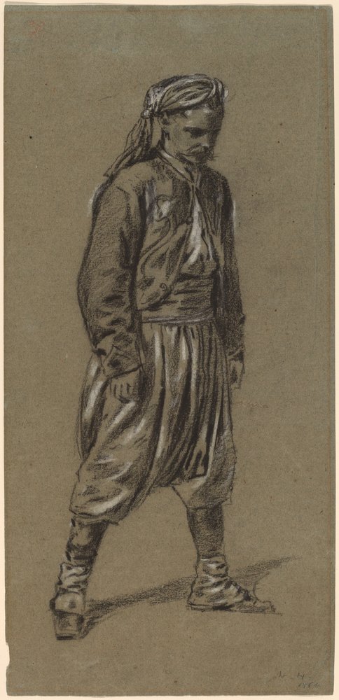 Zouave by Winslow Homer