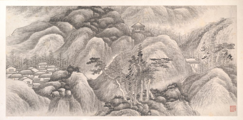 Landscapes of the Twelve Months, ca. 1685 by Xian Gong