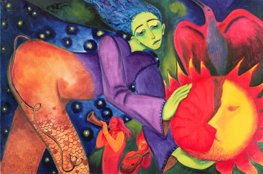 Running with the Sun, 2006 by Zanara Sabina Nedelcheva-Williams