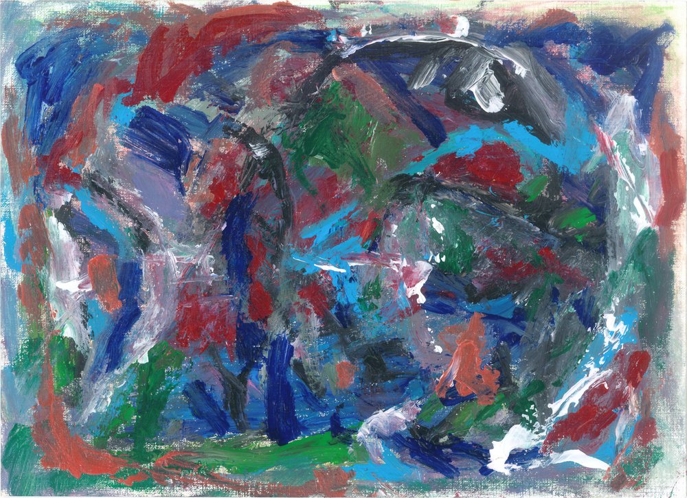 Vibrant Abstract Movement by Agnieszka Paluch