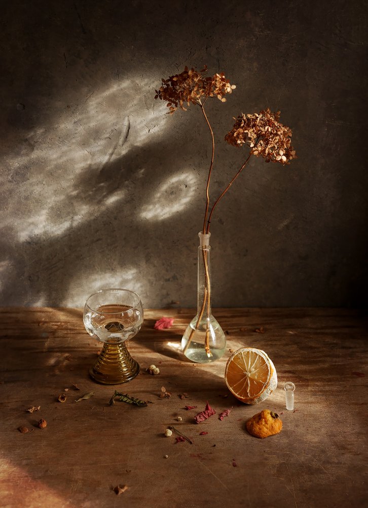 Earthy Floral Still Life by Ala Pneuma