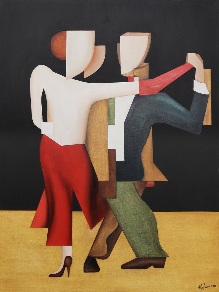 Geometric Dancers by Alexander Trifonov