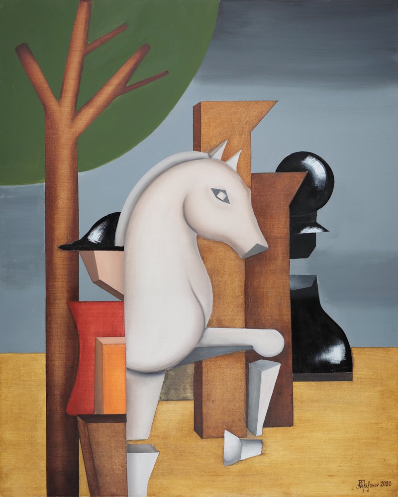 Strategic Chess Knight by Alexander Trifonov