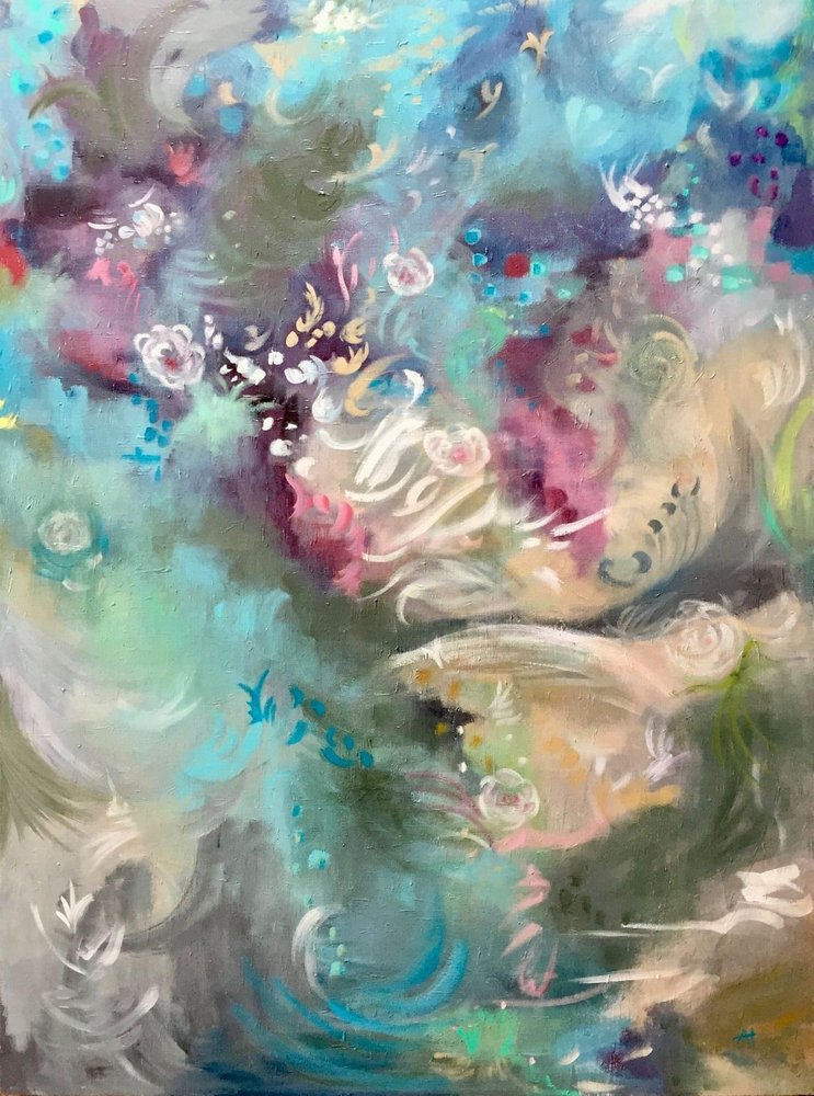 Ethereal Floral Flow by Alexandra Higgins