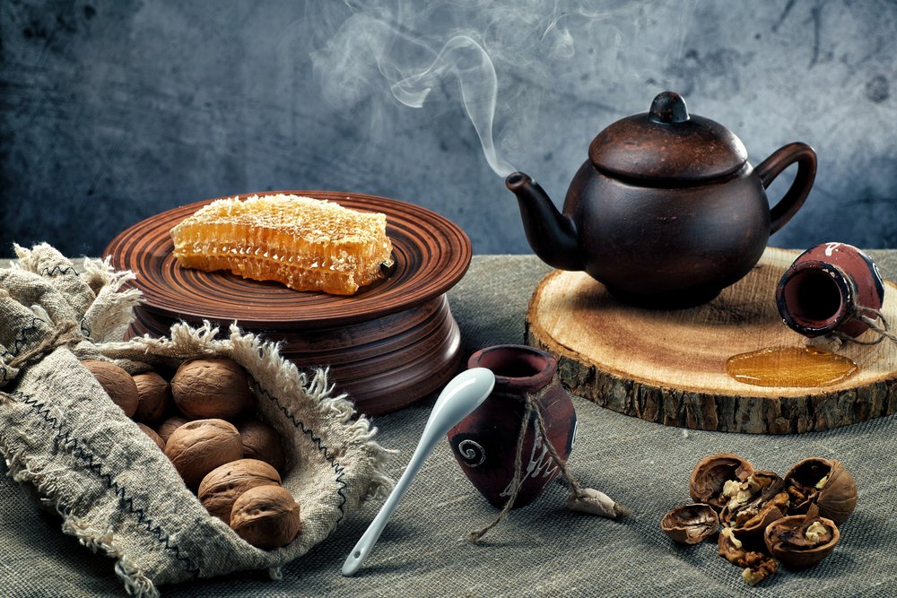 Rustic Honey Tea by Alexey Kurochkin