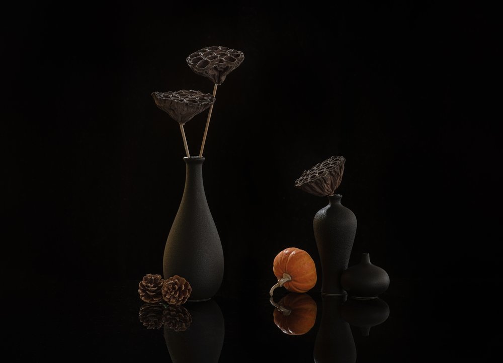 Moody Autumn Still Life by Alice Sheng