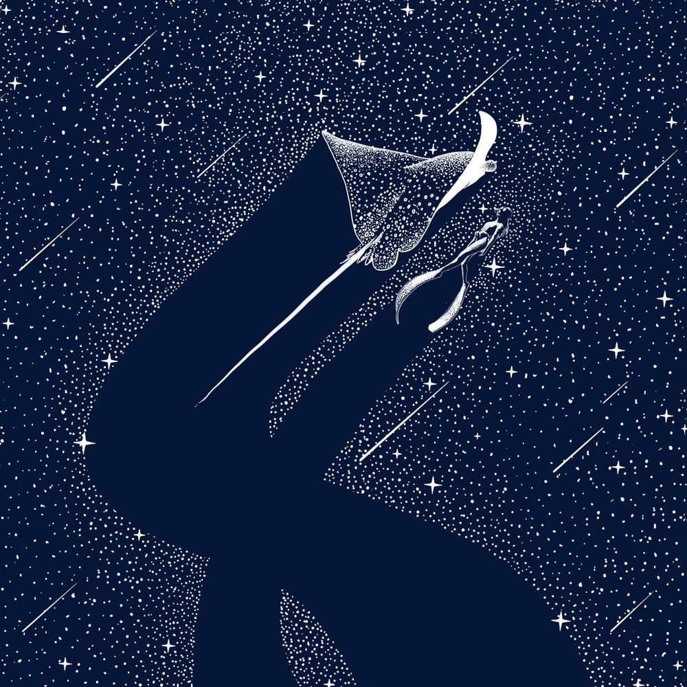 Cosmic Manta Dream by Alirıza ÇAKIR