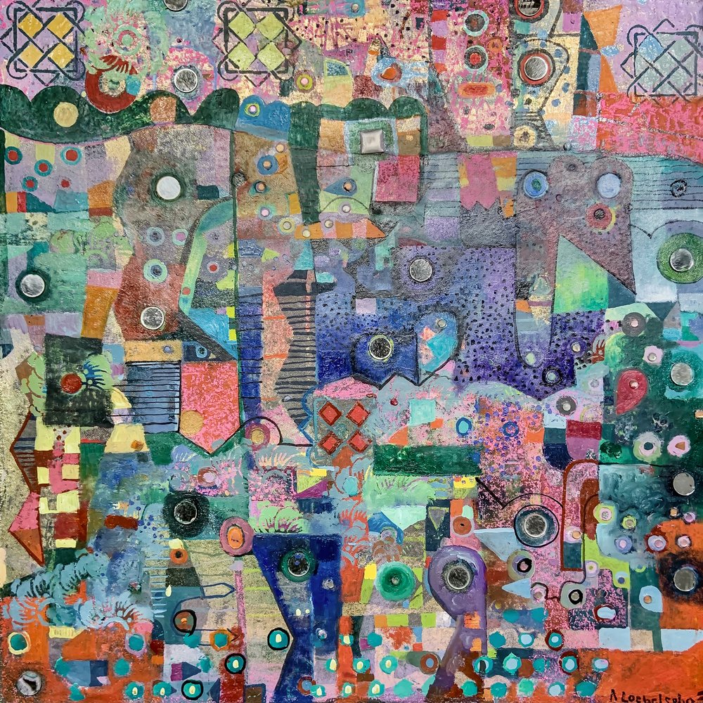 Colorful Abstract Geometry by Alise Loebelsohn