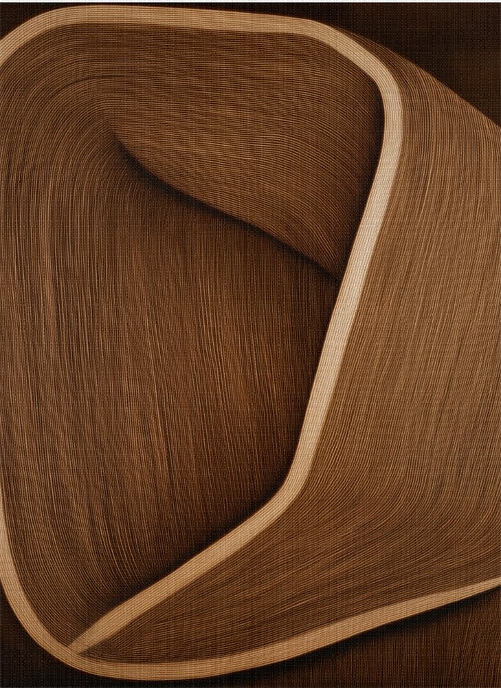 Caramel Lines II by Alma