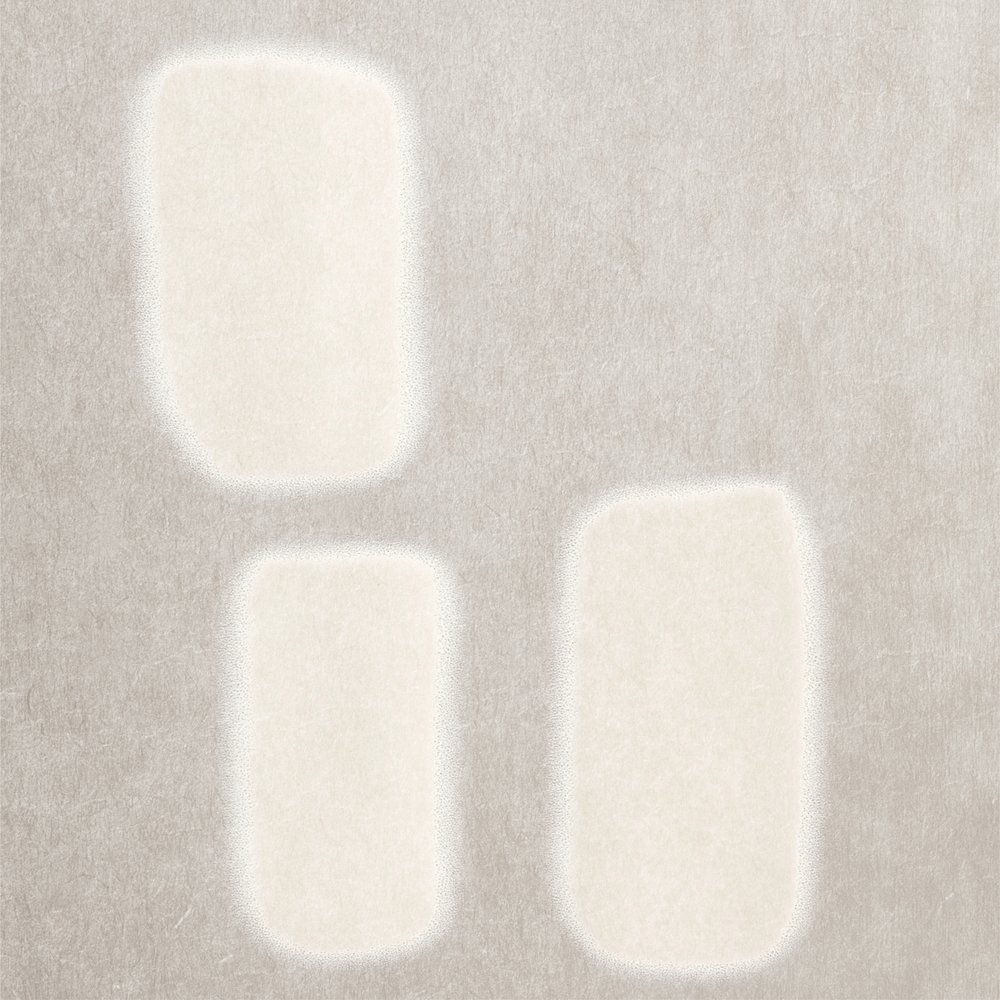 Cream Textured Shapes by Alma