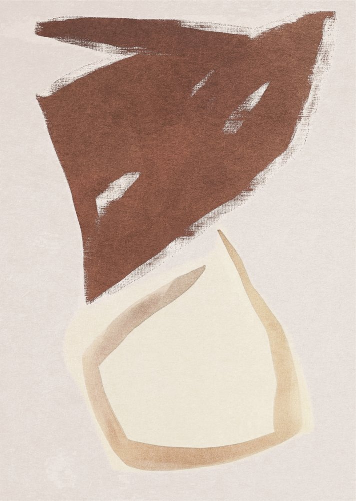 Earthy Abstract Forms by Alma