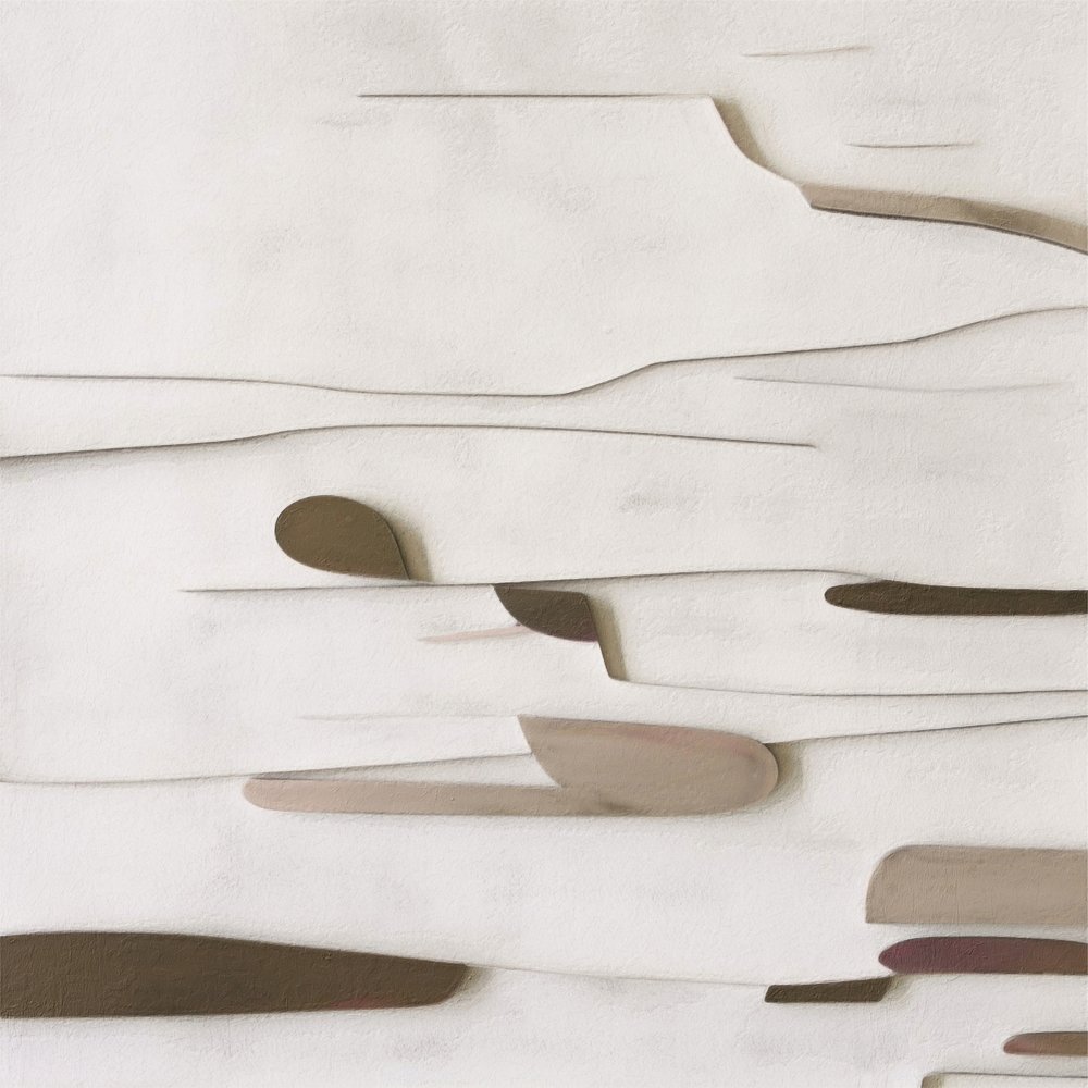 Layered Abstract Forms by Alma