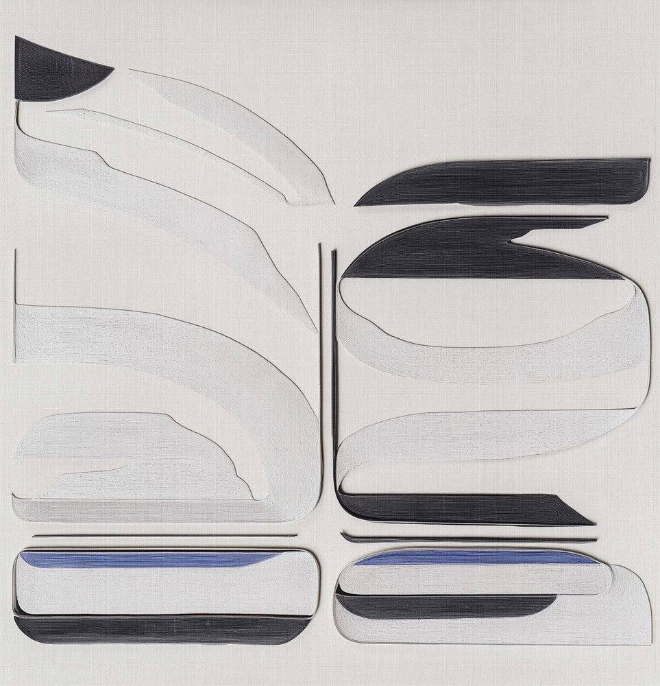 Modern Abstract Shapes by Alma