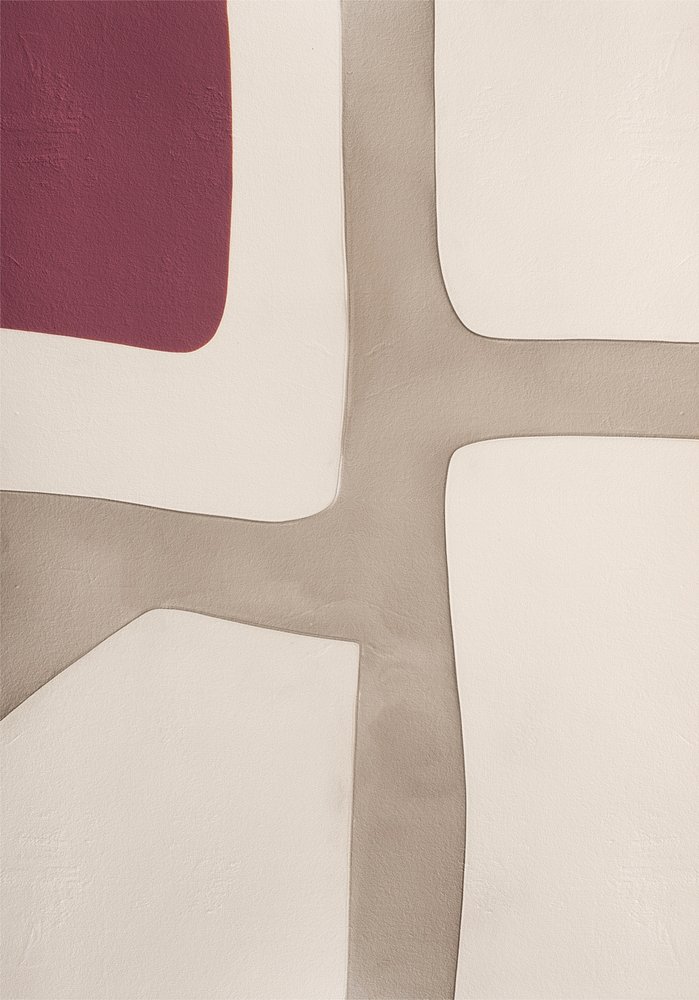 Serene Abstract Geometry by Alma