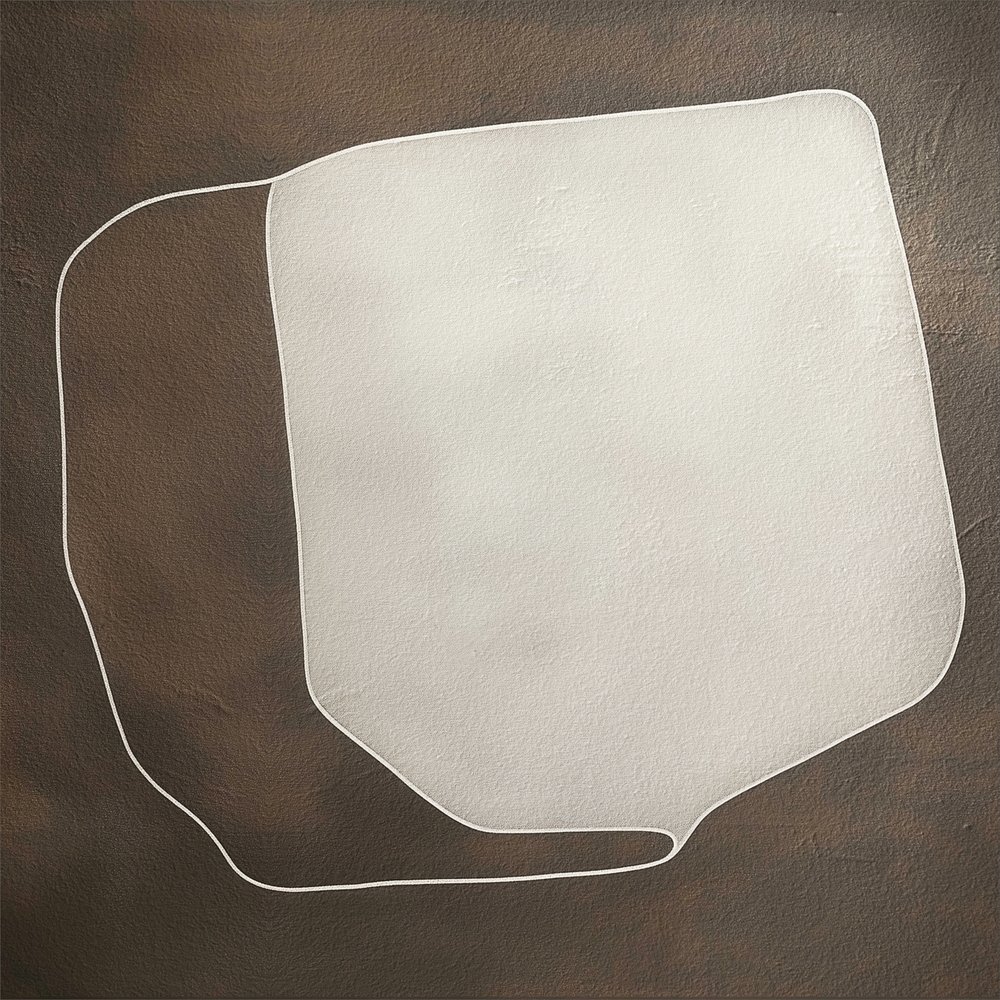 Smooth Abstract Shapes by Alma: Premium art reproduction