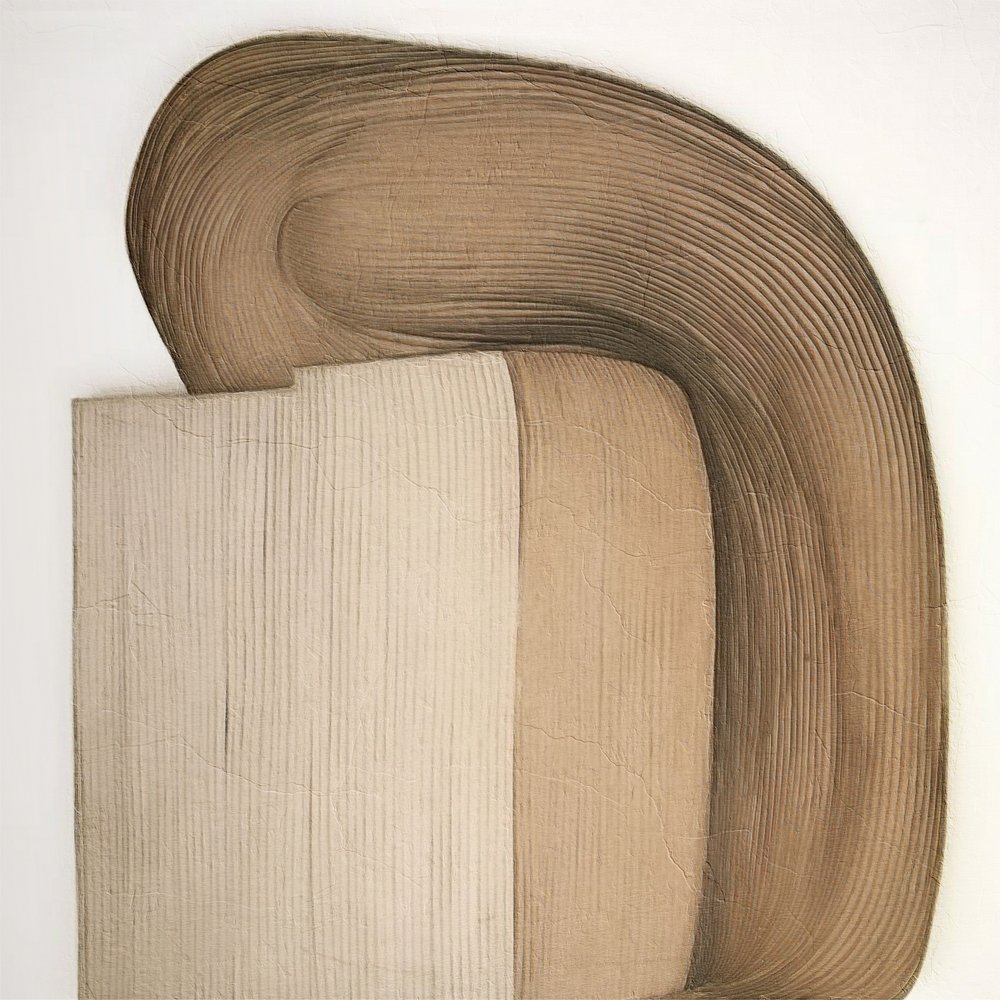 Subtle Organic Forms by Alma: Premium art reproduction