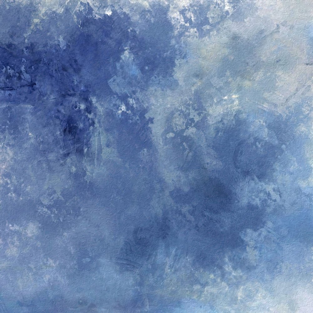 Blue Abstract Texture by Alpenglow Workshop