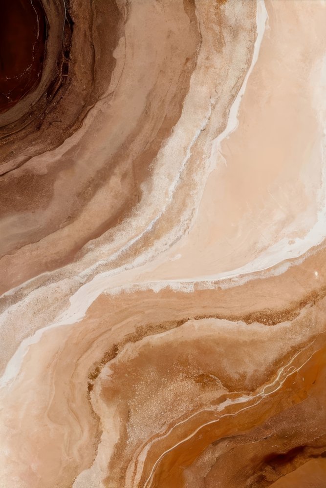 Earthy Agate Swirls by Alpenglow Workshop