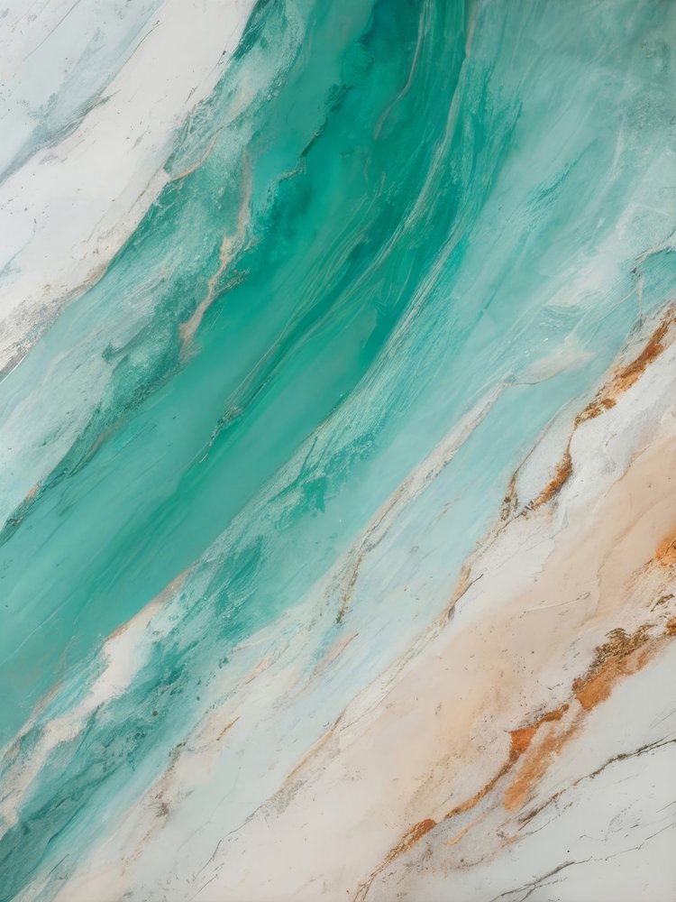 Oceanic Marble Flow by Alpenglow Workshop