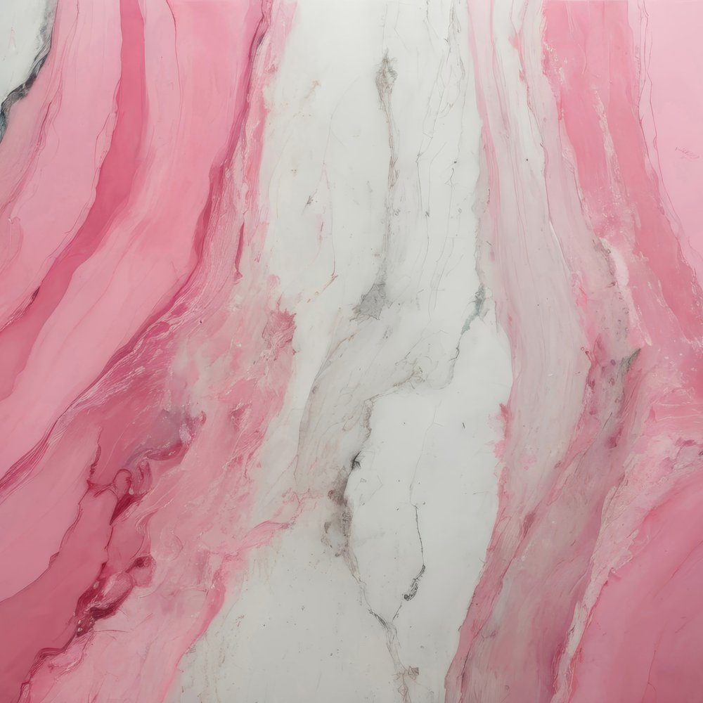 Pink Marble Flow by Alpenglow Workshop