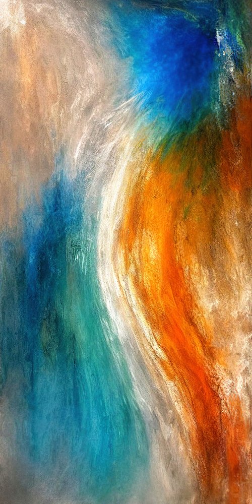 Vibrant Abstract Flow by Alpenglow Workshop