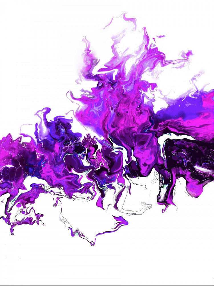Dynamic Magenta Flow by Alyson Storms