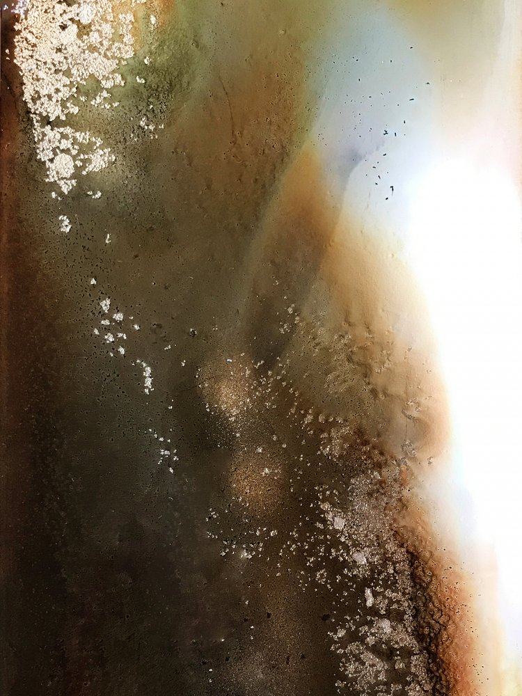 Golden Organic Flow by Alyson Storms