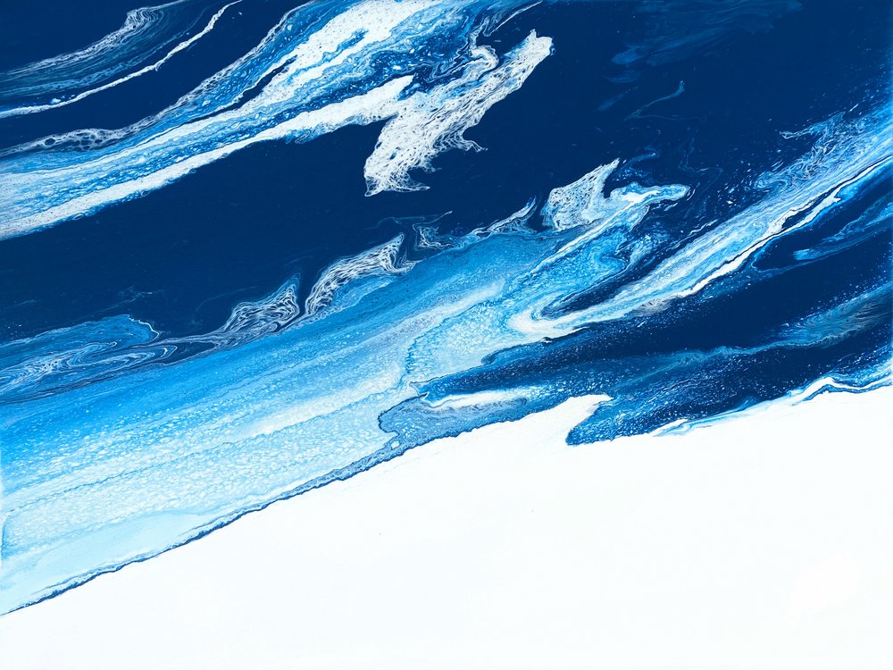 Oceanic Swirls by Alyson Storms