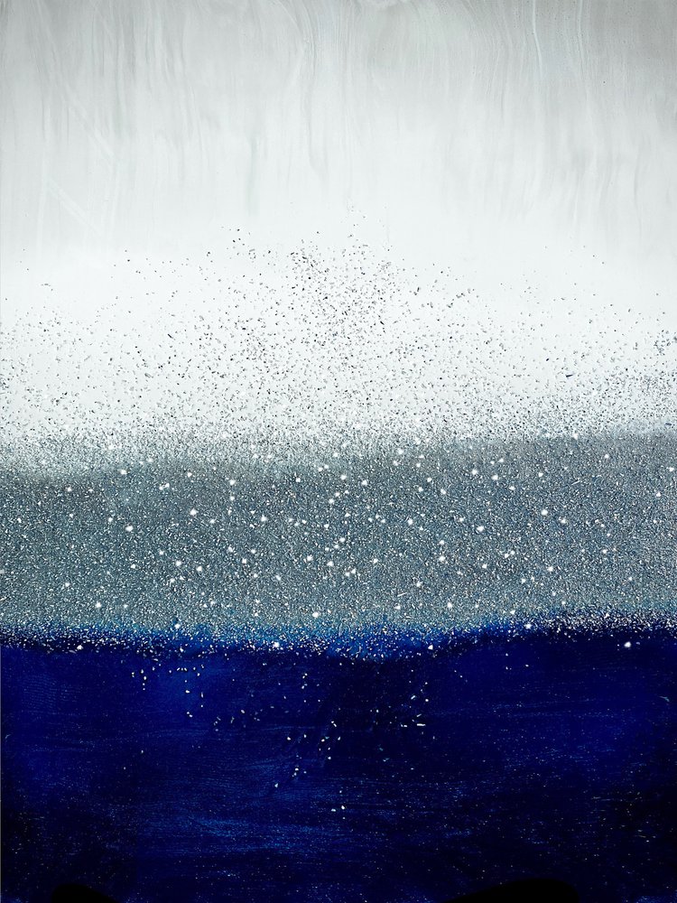 Sparkling Deep Blue by Alyson Storms