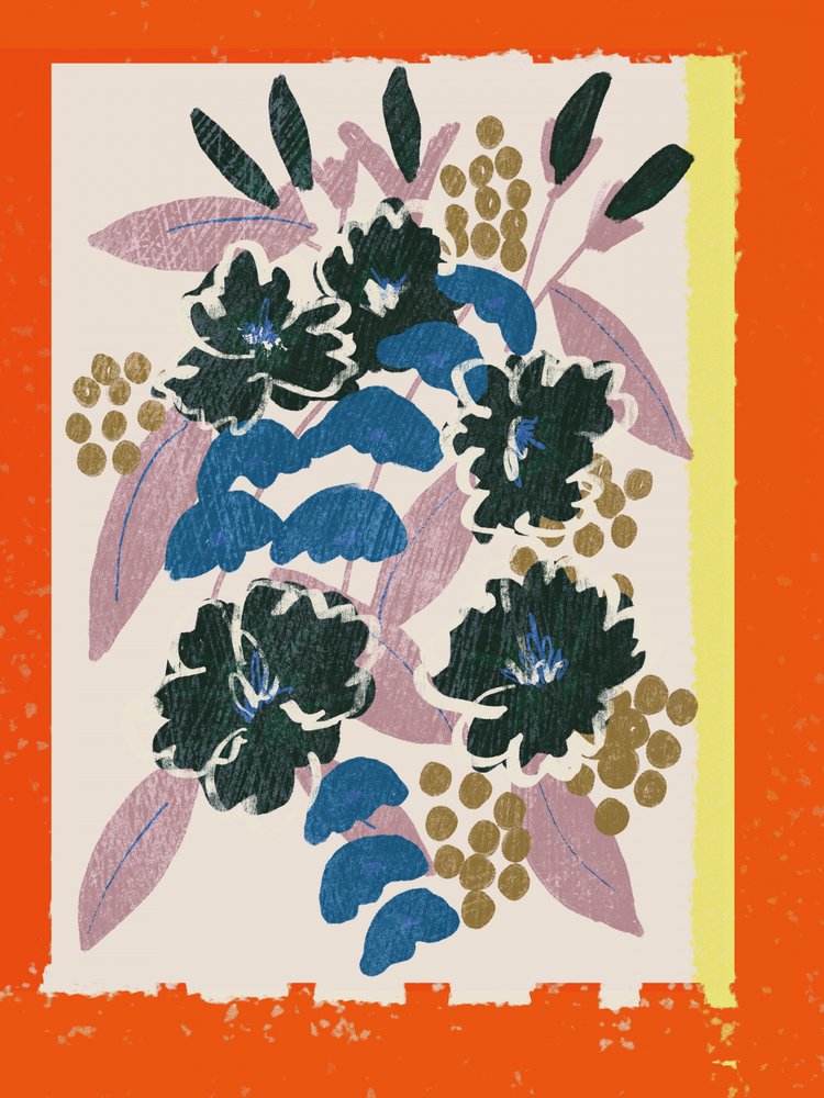 Vibrant Floral Bouquet by Alyssa Hamilton