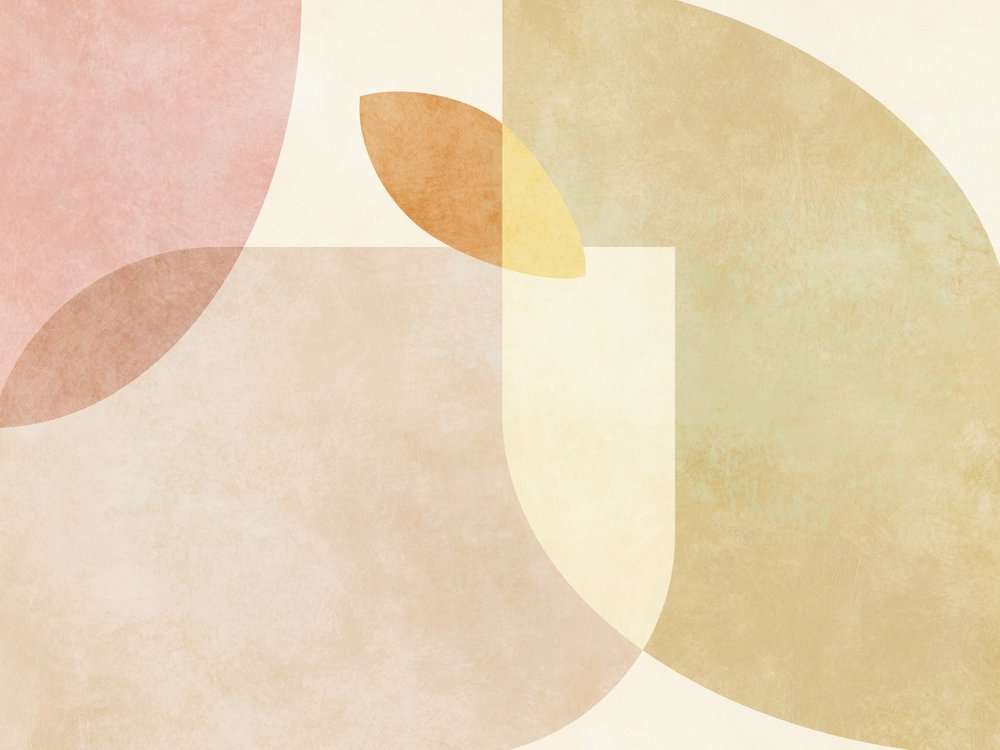 Aqua Shapes 1 Copy by Ana Rut Bre