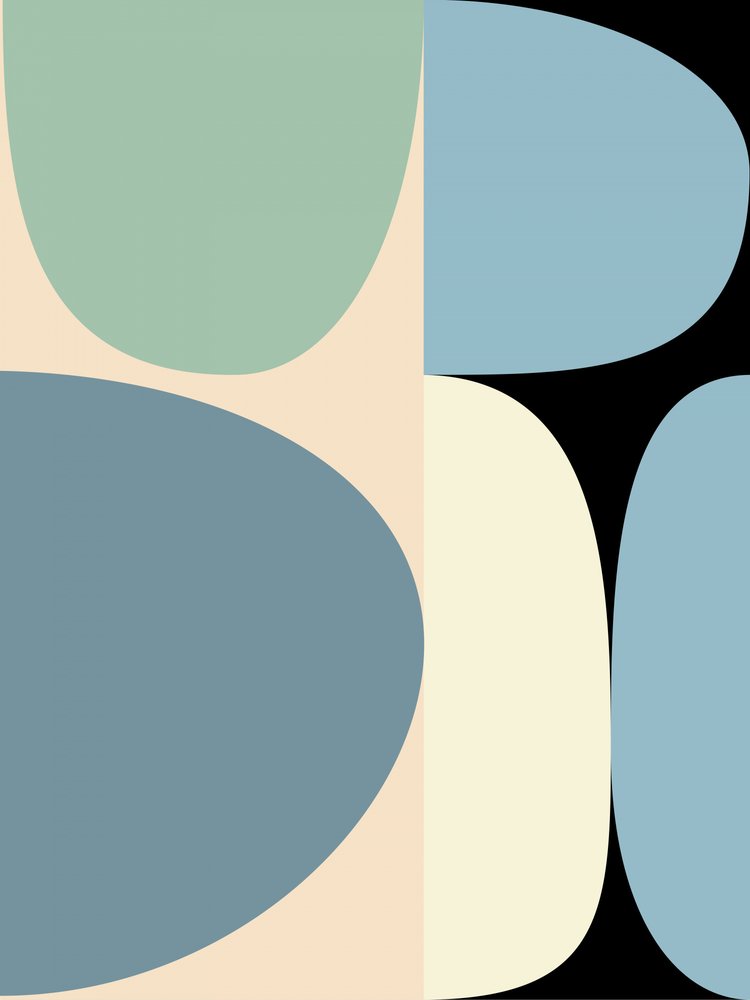 Mid Century Pastel 17 by Ana Rut Bre