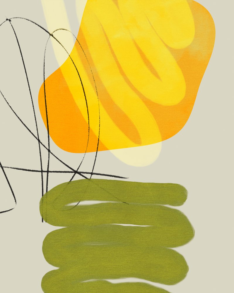 Painted Lines 11 by Ana Rut Bre