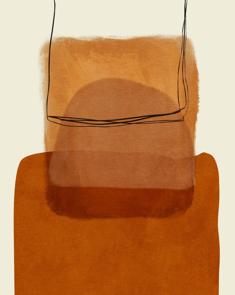 Painted Lines Desatur by Ana Rut Bre