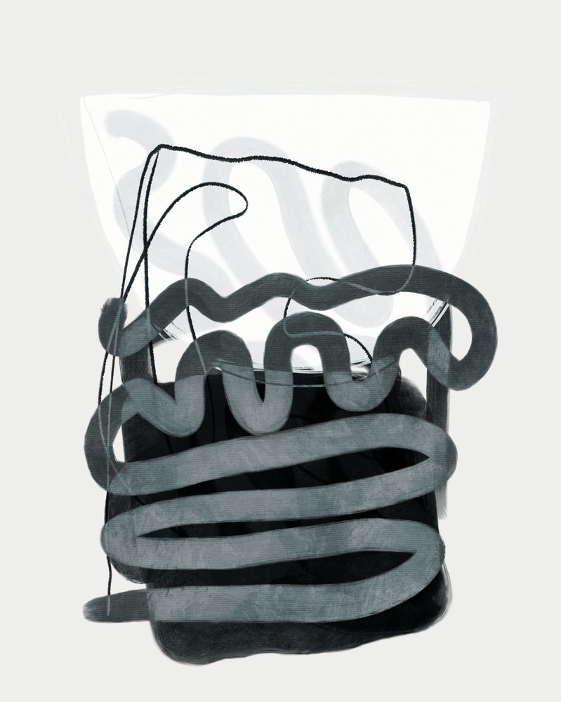 Painted Lines Swazz 3 by Ana Rut Bre: Buy fine art prints