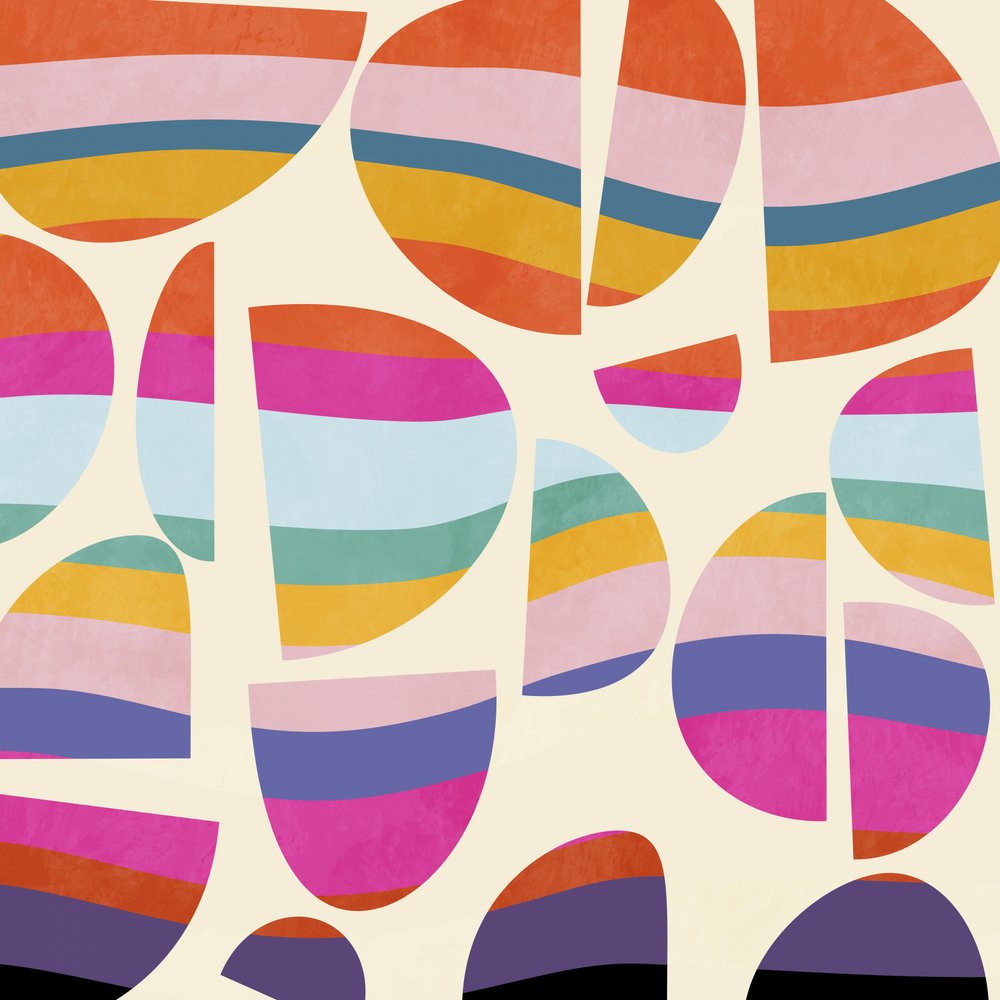 Pattern3 Mid Colorful 5 Copy by Ana Rut Bre