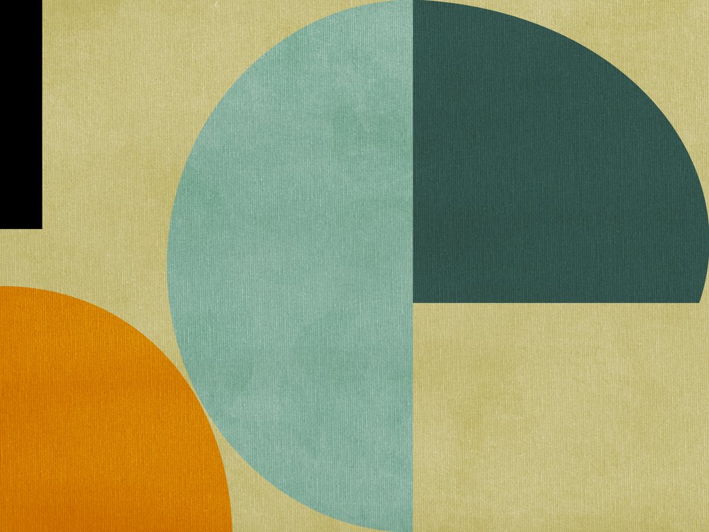 Rainbow Plus Shapes 3 by Ana Rut Bre