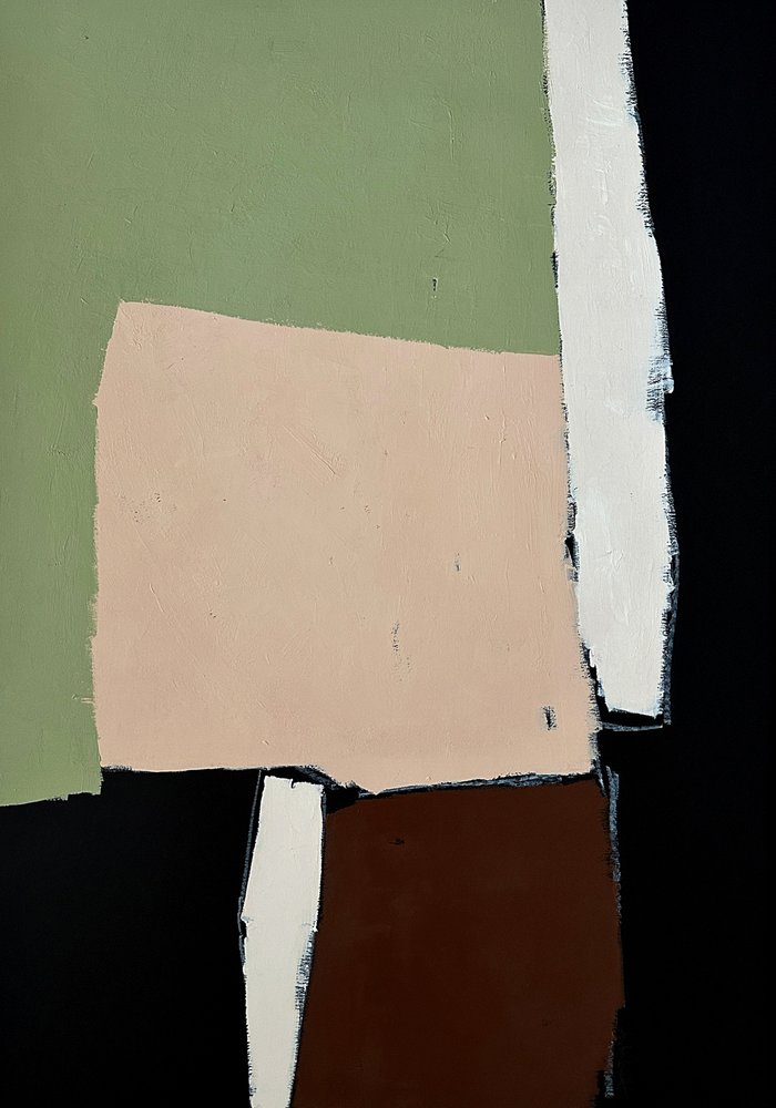 Abstract Earthy Shapes by Andrea Reichhart