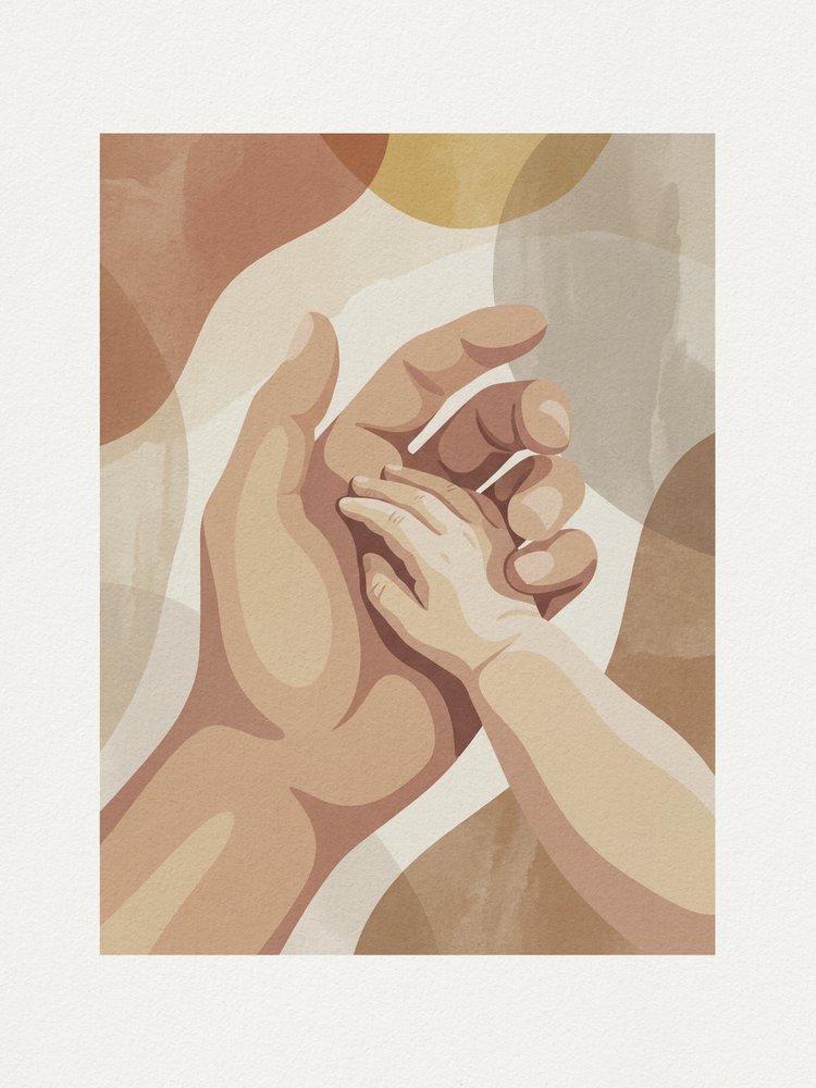 Gentle Parental Embrace by Andreas Magnusson