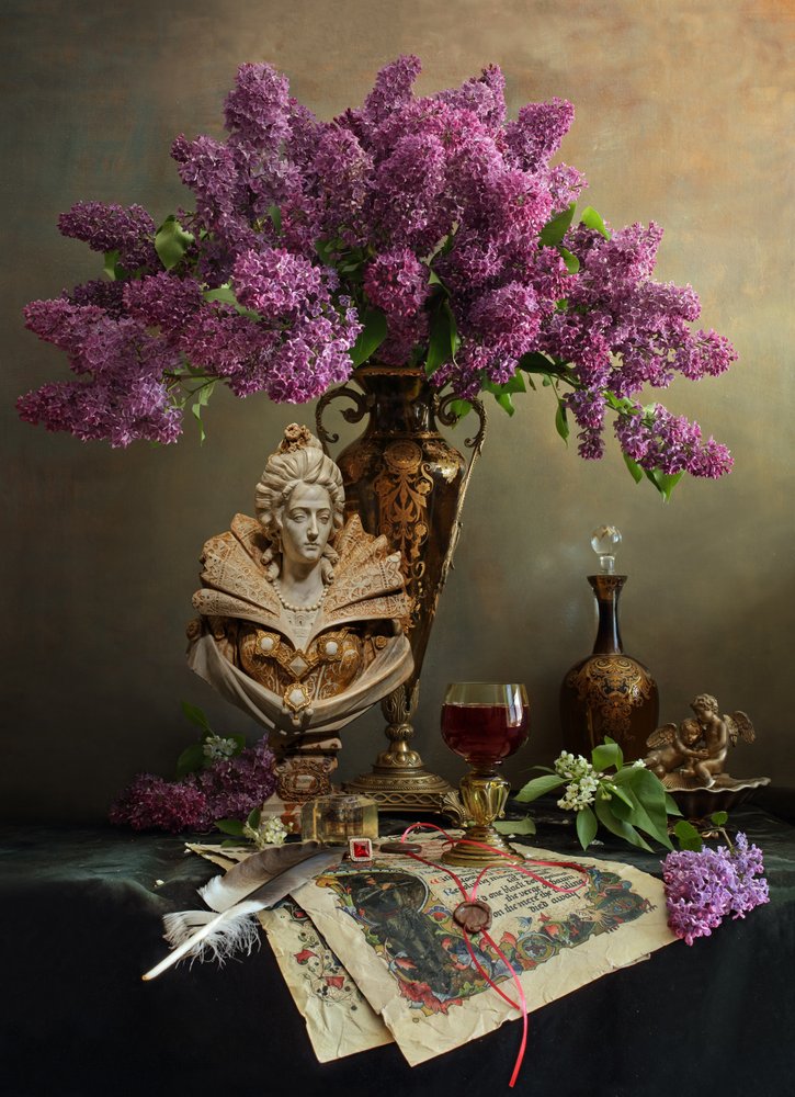 Baroque Lilac and Bust by Andrey Morozov