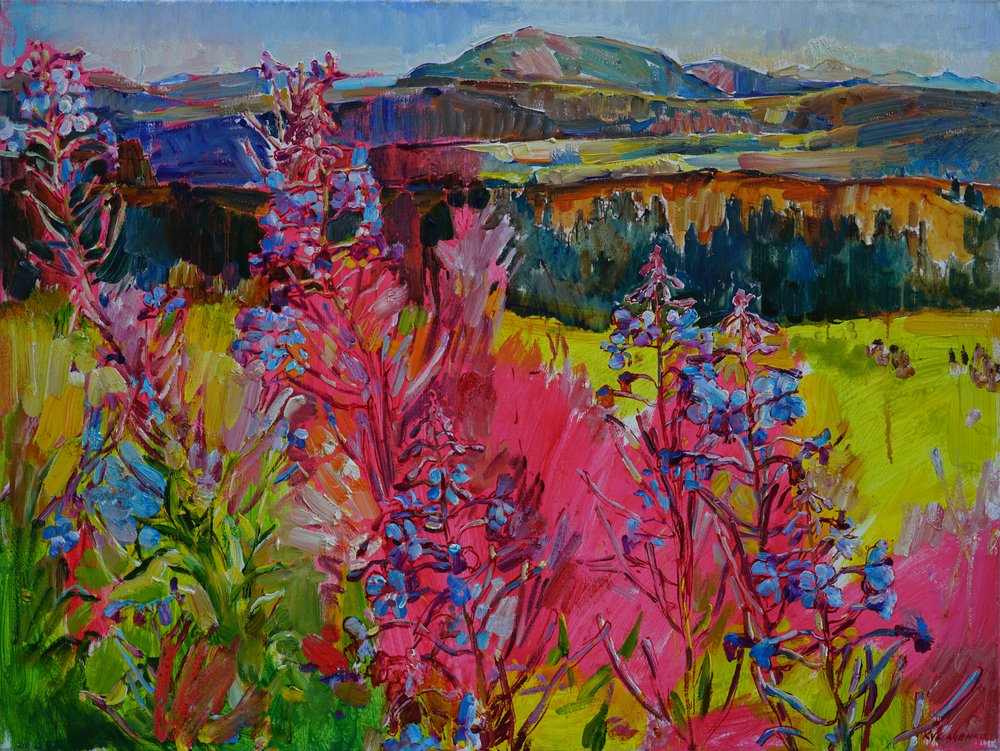 Vibrant Summer Bloom by Andrii Kutsachenko
