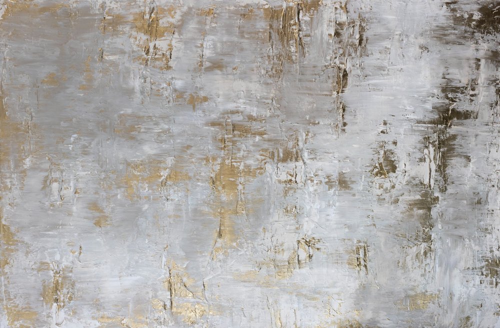 Elegant Gold Silver Texture by Anete Purina-Purite