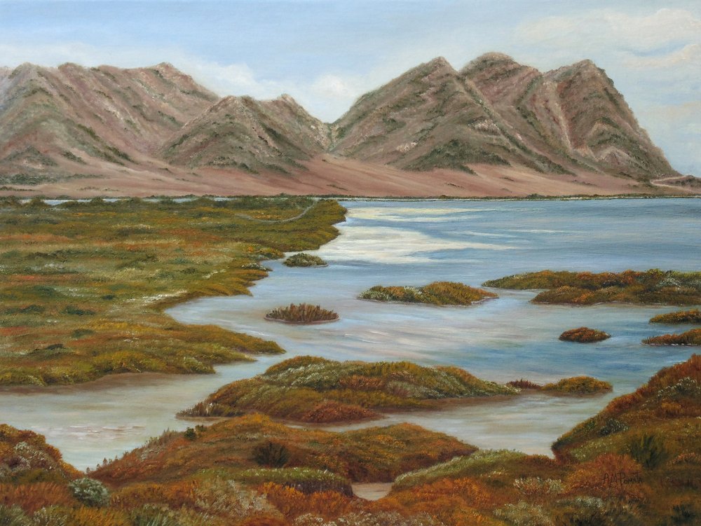 Autumn Mountain Wetlands by Angeles M. Pomata